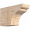 Ekena Millwork Yorktown Smooth Rafter Tail, Douglas Fir, 5 1/2"W x 10"H x 16"L RFT06X10X16YOR00SDF - alternate 1